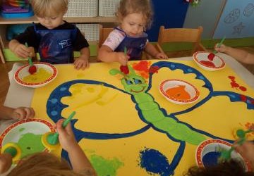 Dzień Kropki w grupie Motylki
