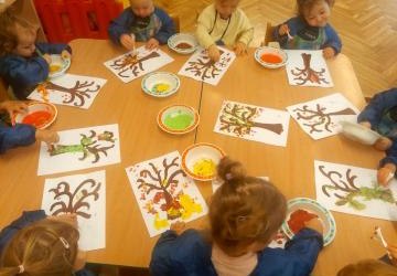 Dzień drzewa w grupie Motylki