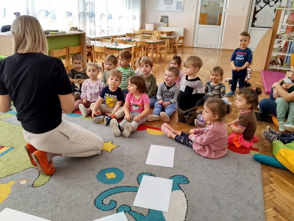 Motylki ćwiczą motorykę