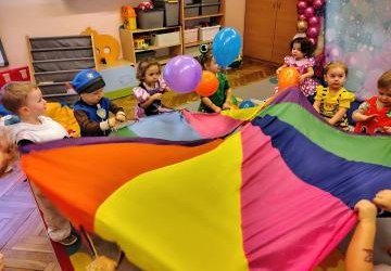 Bal karnawałowy w grupie Motylki