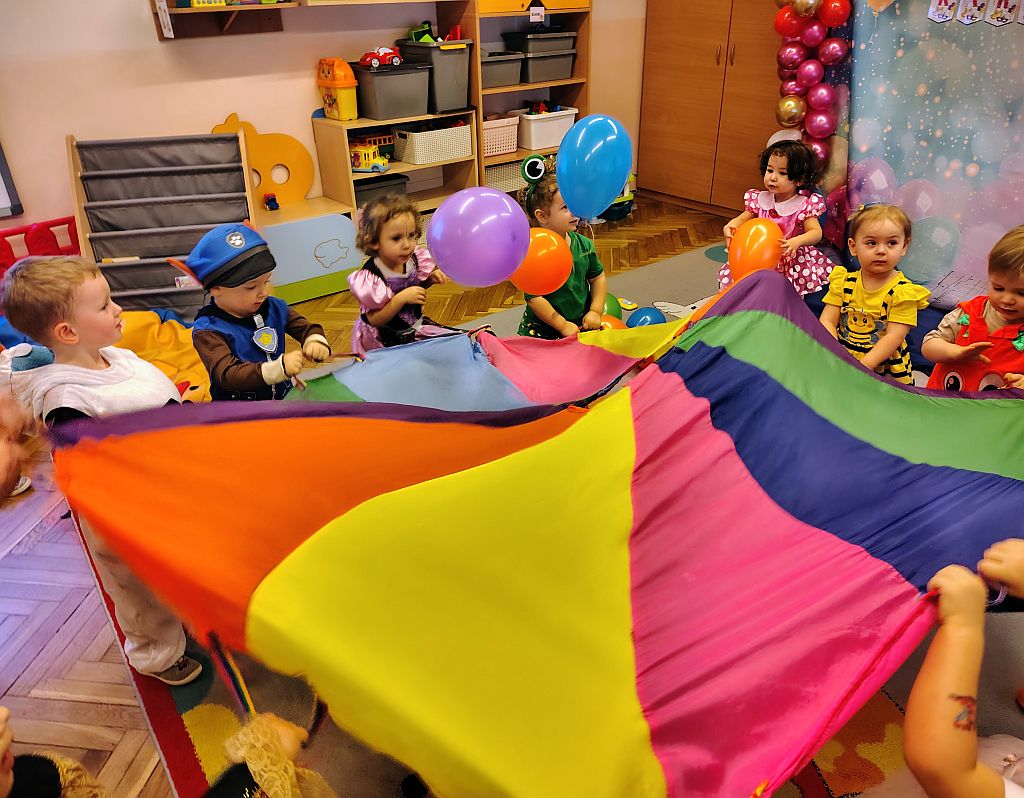 Bal karnawałowy w grupie Motylki