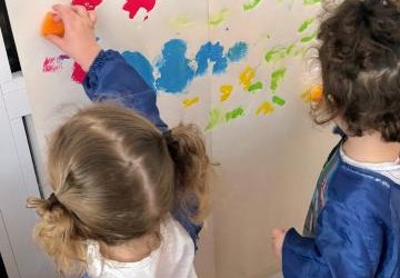 Zajęcia plastyczne w Motylkach