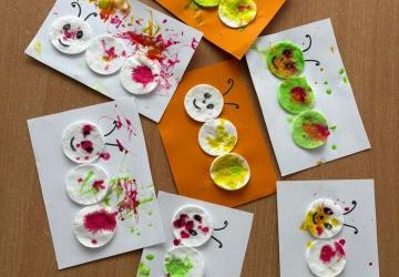 Zajęcia plastyczne w Motylkach