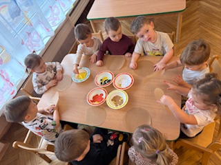 Dzień Pizzy w grupie Motylki