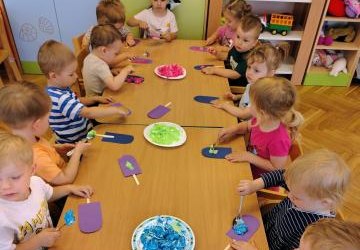 Zajęcia Senso plastyczne w Motylkach