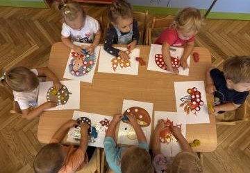 Dzień Kropki w grupie Biedronki