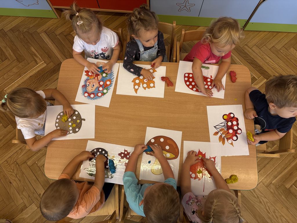 Dzień Kropki w grupie Biedronki