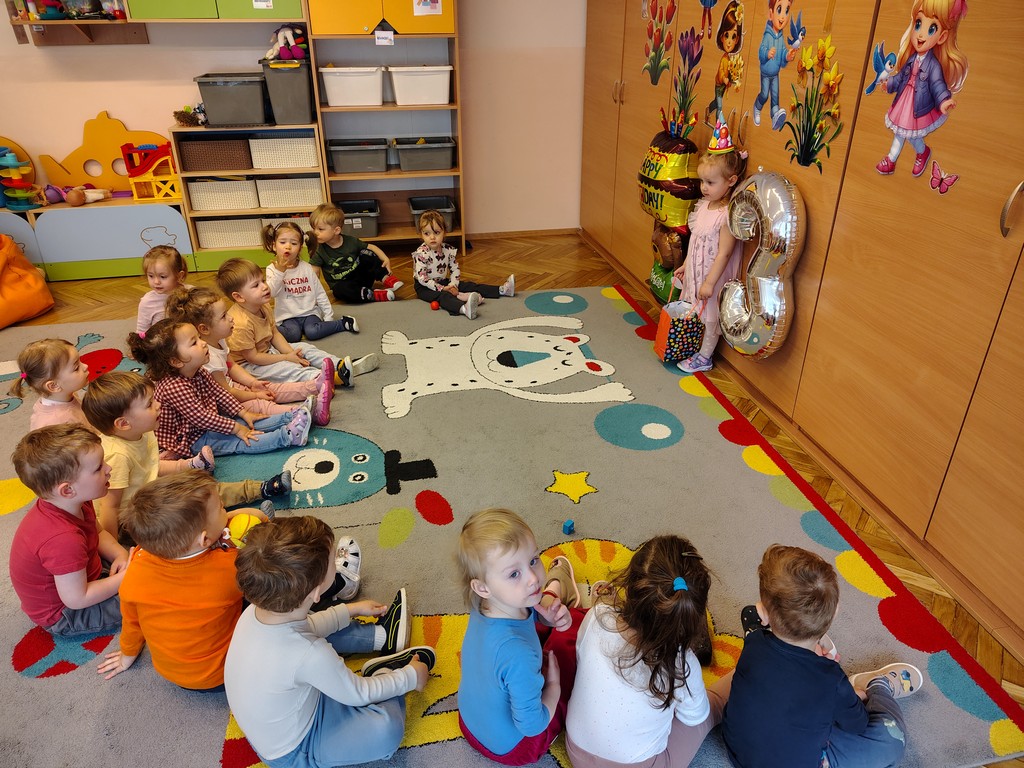 Urodziny w grupie Motylki