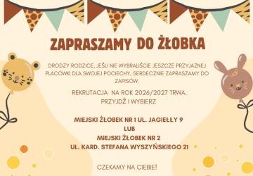 Zapraszamy do Żłobka!